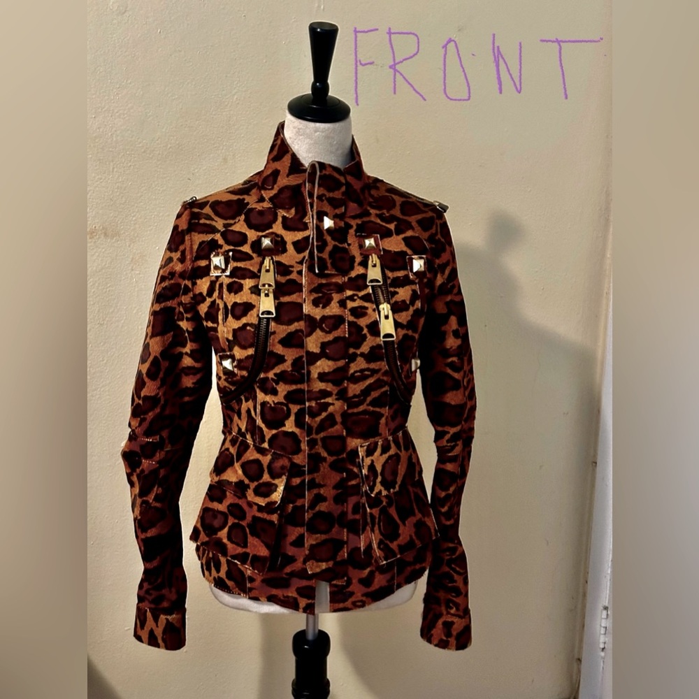 Leopard Print Women's Jacket